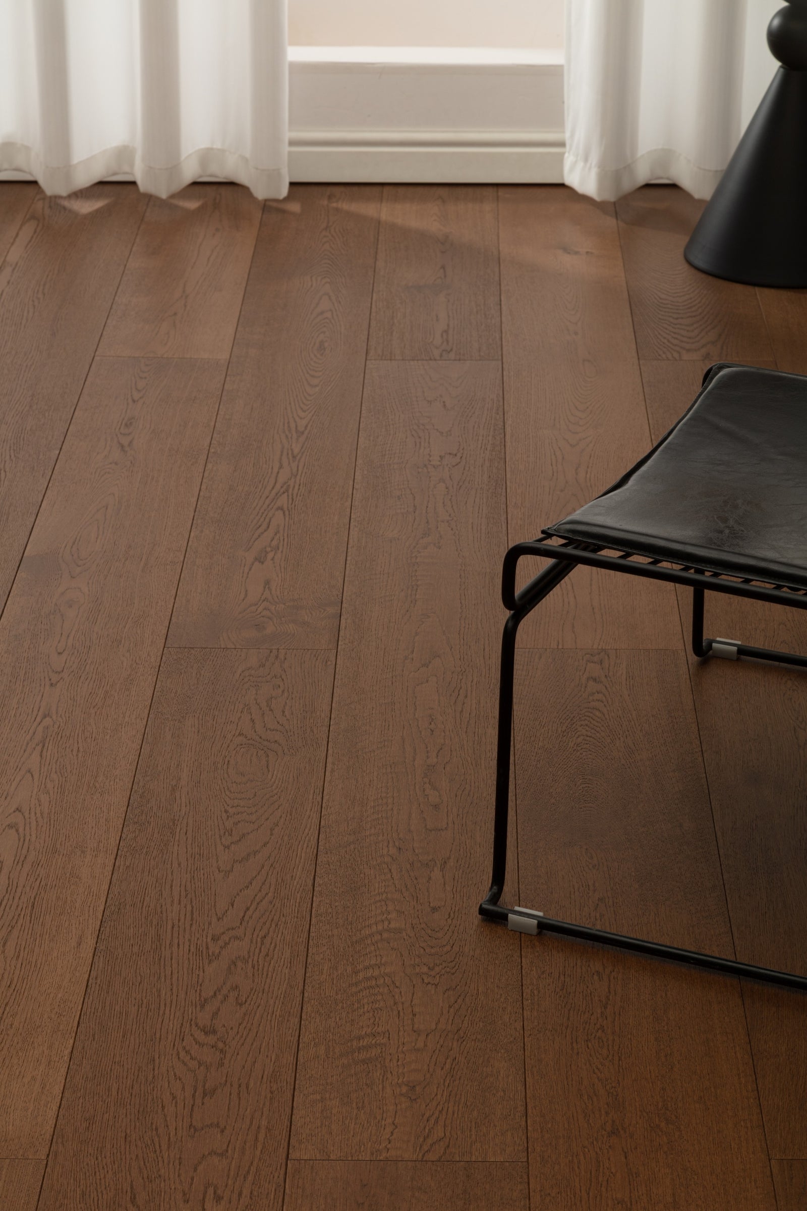 Walnut colored - oak